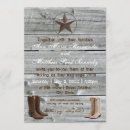 Search for cowboy boots wedding invitations Country