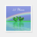 Search for 55th anniversary napkins 55 years
