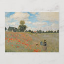 Recherche de pavots de monet cartes postales Environs