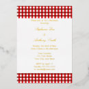 Search for barbeque wedding invitations Red