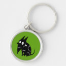 Search for horror movie keychains Black and white