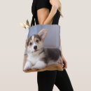 Search for pembroke welsh corgi tote bags Cute