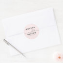 Search for light pink wedding stickers Pretty