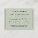 Search for accommodation enclosure cards Elegant