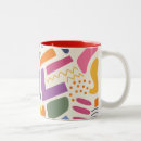 Search for colourful abstract design mugs Trendy