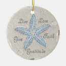 Search for sand dollar ornaments Faith