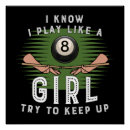 Search for billard art Pool player