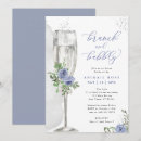 Search for silver bridal shower invitations Blue