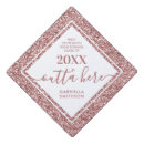 Search for rose gold graduation cap toppers High school