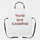 Search for grandparent aprons Best grandma ever
