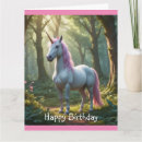 Search for unicorn birthday cards Little girl
