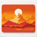 Search for abstract sunset mousepads Landscape