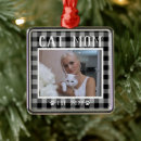 Search for cat picture ornaments For her