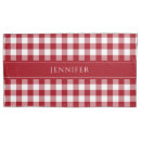 Search for red gingham pillowcases Red and white