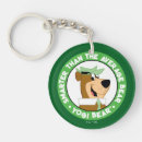 Search for smiling bear keychains Retro animation style