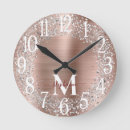 Search for silver gold clocks Glitter