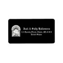 Search for cute goth return address labels Spooky