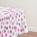 Search for pink polka dots tablecloths Cute
