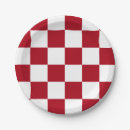 Search for red checkered plates Checked