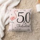 Search for fiftieth pillows Celebration
