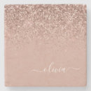 Search for rose gold coasters Birthday