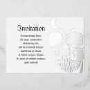 Recherche de tête de mort invitations Gothique