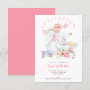 Search for girls 7th birthday invitations 7 years old
