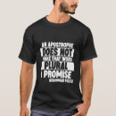 Search for plural tshirts Promise