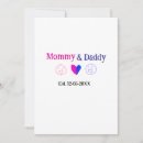 Search for parents to be cards Mommy and daddy