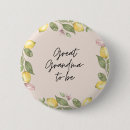 Recherche de future mère badges Fête de bébé