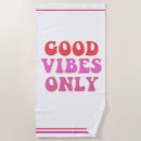 Search for good vibes beach towels Trendy