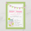 Search for pink lemonade invitations Sip and see