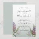 Search for purple and sage wedding invitations Modern