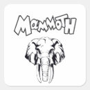 Search for ice age stickers Woolly mammoth
