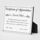 Recherche de récompenses plaques Certificat