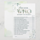 Search for guess who invitations Elegant