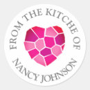 Recherche de cuisine rose autocollants Élégant