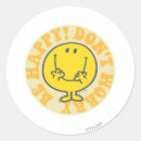 Search for mr happy stickers Cartoon