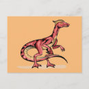Recherche de velociraptor cartes postales Animal