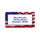 Search for old glory return address labels Stars and stripes