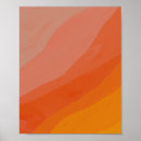 Recherche de gradient posters Orange