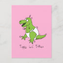 Search for dinosaur kids postcards Tyrannosaurus