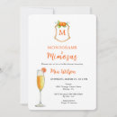 Search for mimosa bridal shower invitations Elegant