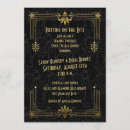 Search for roaring 20s bridal shower invitations Gold