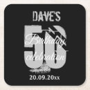 Search for 60th birthday coasters Black