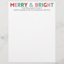 Search for christmas business stationery Typography