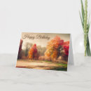 Recherche de arbre de chute vœux cartes Feuilles d'automne