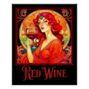 Search for wine red posters Lady