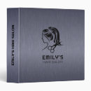 Search for hair salon binders Modern