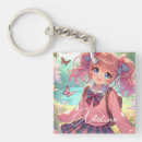 Search for anime girls keychains Cute